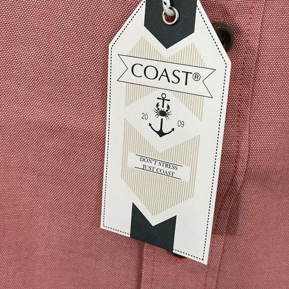 NWT Coast Men's Spice "The Bowman Shirt" Long Sleeve Button Down Size Large - Picture 4 of 5